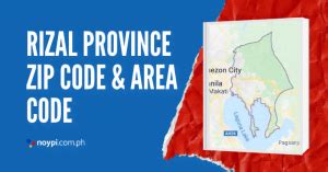 baras zip code|Rizal Province Zip Code and Area Code • Noypi.com.ph.